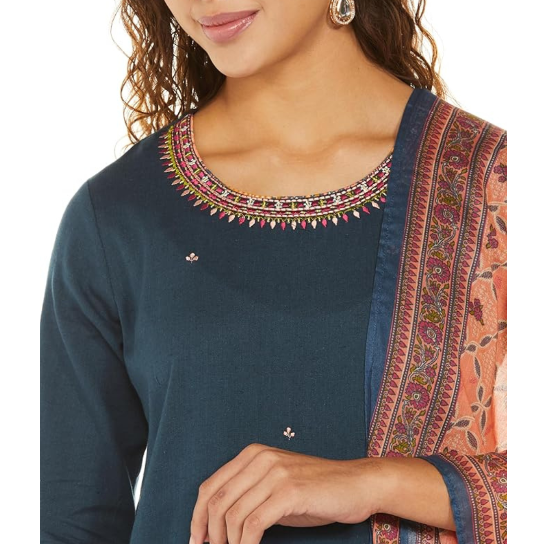 Classic Cotton Crew Suit 2