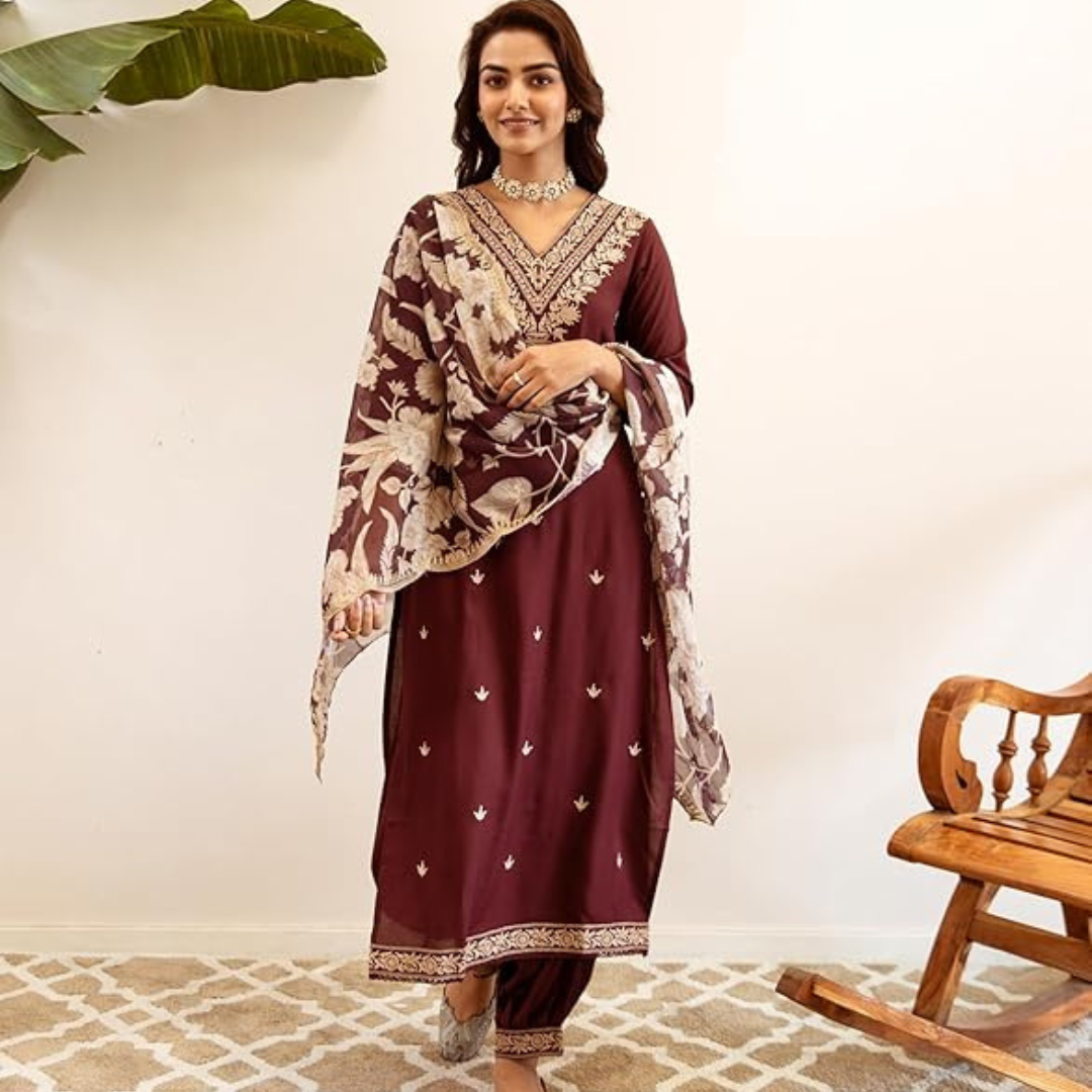 Classic Cotton Crew Suit 7