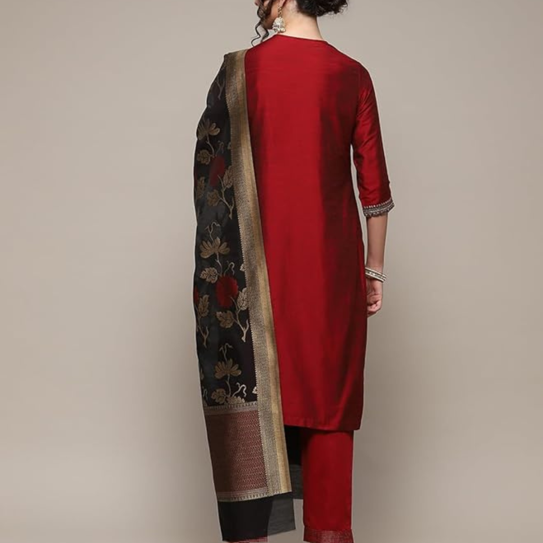 Classic Cotton Crew Suit 6