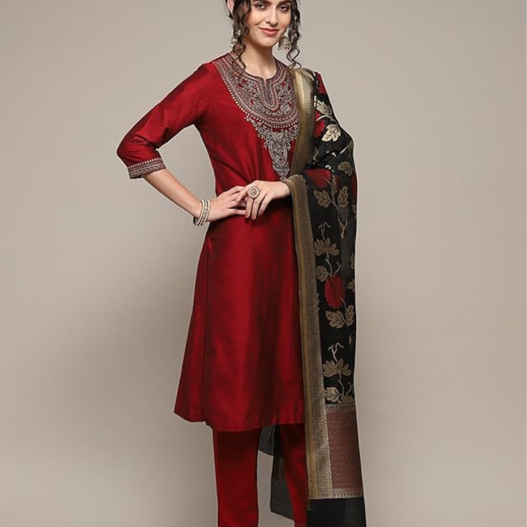 Classic Cotton Crew Suit 6