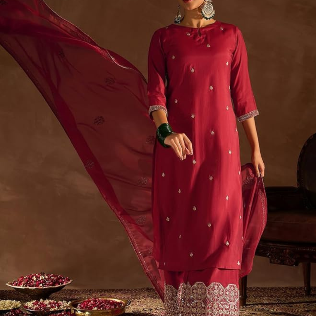 Classic Cotton Crew Suit 4