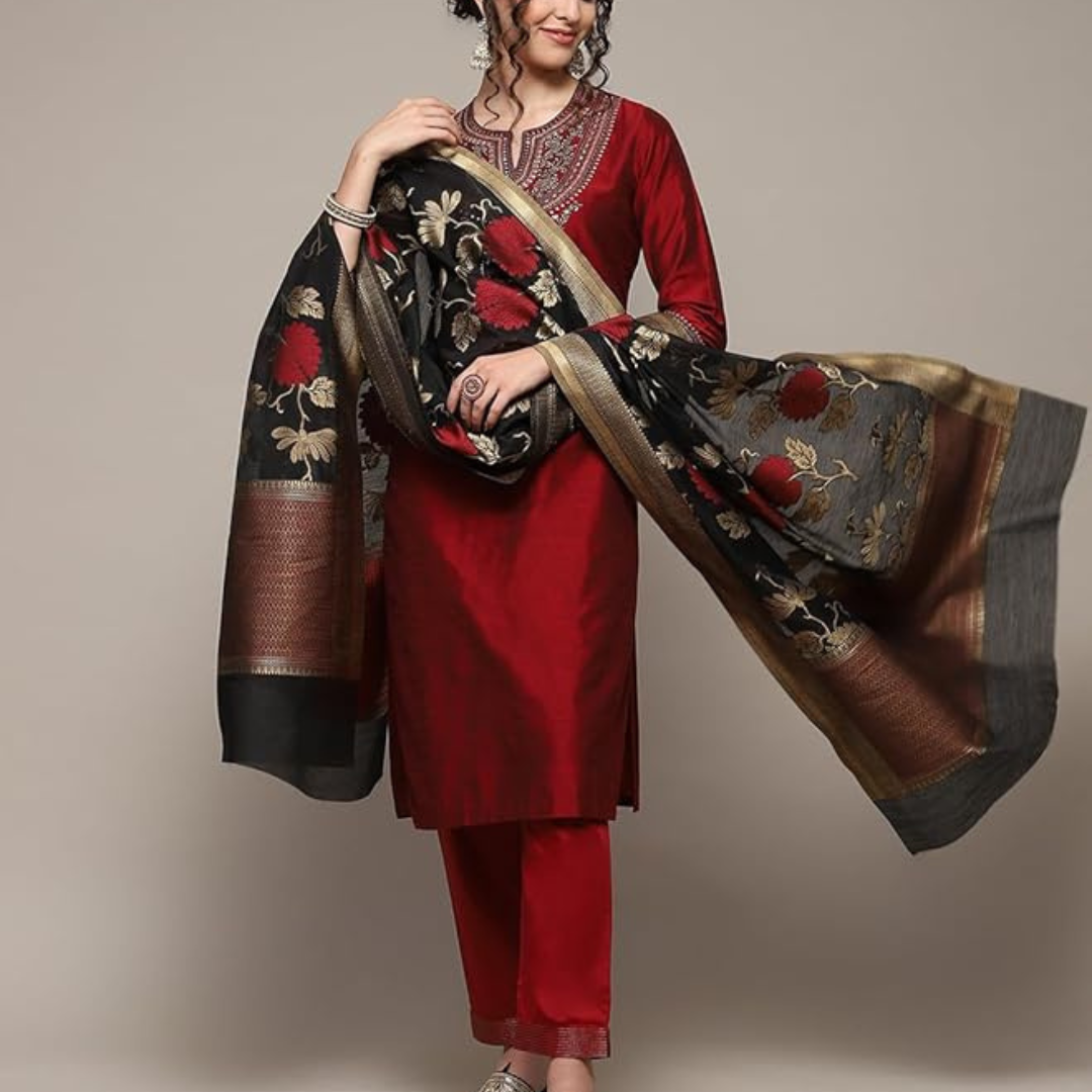 Classic Cotton Crew Suit 6